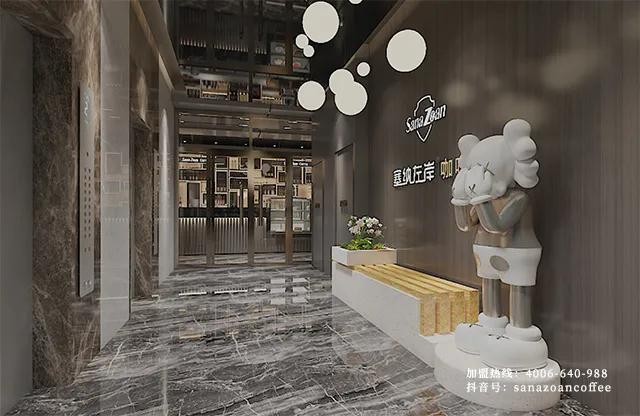 塞納左岸咖啡連鎖店入駐陜西安康，500㎡酒店配套咖啡店